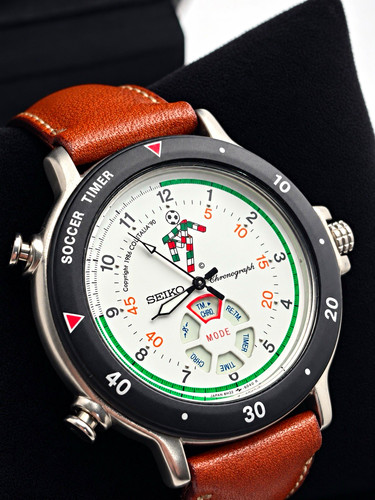 Seiko soccer timer world - soccer,