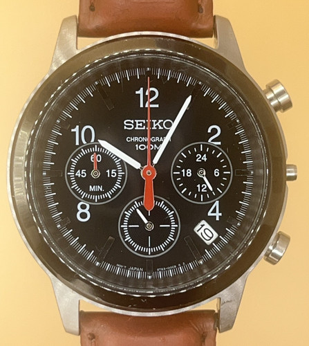 Seiko sports 100m - 100m, chronograph