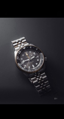 Seiko sport gmt grey carbon - gmt,