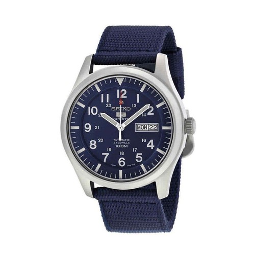 Seiko sports blau - 5,