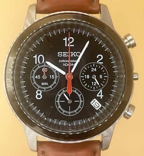 Seiko sports 100m - seiko, chronograph