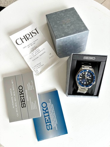 Seiko sport automatic blau - 5,