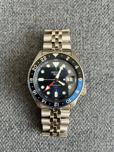 Seiko sports gmt - gmt, "blueberry"