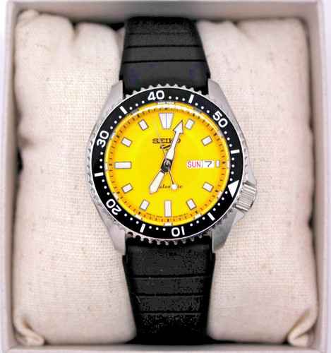 Seiko sports sbsa307 gelbes - 5,