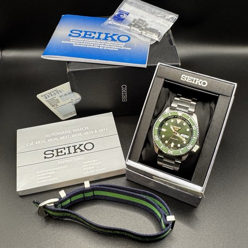 Seiko sports automatic grün - 5,